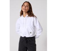 Vêtements Converse Chuck Cropped Hoodie pour Femme L Blanc