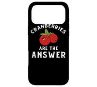 Vêtements Cranberry - Funny Cranberries Lover Design Coque pour iPhone 17 Pro Max