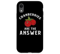 Vêtements Cranberry - Funny Cranberries Lover Design Coque pour iPhone XR