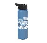 Vêtements d'accordéon - Design amusant et mignon pour amoureux des accordéons Stainless Steel Insulated Water Bottle