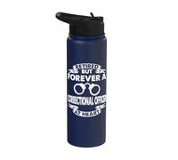 Vêtements d'agent correctionnel à la retraite - Design des meilleurs officiers Stainless Steel Insulated Water Bottle