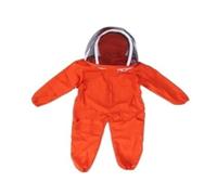 Vêtements d'apiculture Costume d'abeille for enfants, combinaison une pièce Anti-abeille avec capuche en voile, vêtements de protection for(Oranje,L)