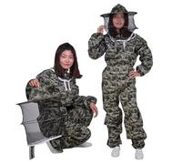 Vêtements D'apiculture Fournitures d'apiculture Vêtements de protection Veste Pantalon Voile Robe des abeilles Combinaison(L)