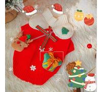 Vêtements d'automne pour petit chien - Ours en peluche - Schnauzer - Poméranie - Petit chien - Hiver - Noël - Tricot