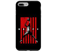 Vêtements de Basket-Ball pour garçons avec Drapeau américain Grunge Coque pour iPhone 7 Plus/8 Plus