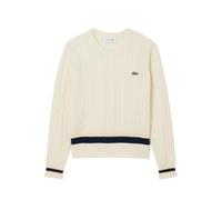 Vetements de bonneterie pour femmes Lacoste - pullover - blanc WHITE 40