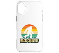 Vêtements de chasse et western Sasquatch Big Foot Coque pour iPhone 16 Plus