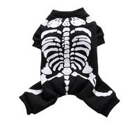 Vêtements de chien squelette, costumes de chien d'Halloween pour chiens de taille moyenne - Costume de chien de compagnie, costumes pour chiens de petite taille, moyenne et grande, vêtements de