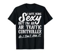 Vêtements de contrôleur de trafic aérien - Design Amusant de contrôleurs T-Shirt