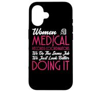 Vêtements de coordonnateur des dossiers médicaux - Coordonnateurs Design Coque pour iPhone 16