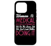 Vêtements de coordonnateur des dossiers médicaux - Coordonnateurs Design Coque pour iPhone 16 Pro