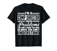 Vêtements de Directeur de Camp - Design Amusant et génial de directeurs T-Shirt Graphique avec Valeur