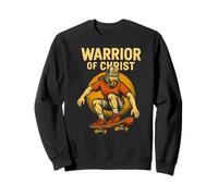 Vêtements de Foi Christian Fitness Warrior of Christ Cool pour Hommes Sweatshirt