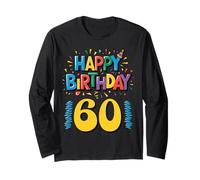 Vêtements de Joyeux 60e Anniversaire | Milestone Party Design Manche Longue