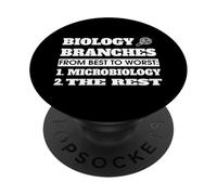 Vêtements de microbiologie drôles - Meilleur Design de microbiologistes PopSockets PopGrip Adhésif