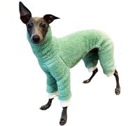 Vêtements de Noël pour lévrier italien doux et chaud pour chiot, manteau whippet léger pour chien, combinaison pyjama intégrale pour chiens, pulls pour animaux de compagnie pour chiens de petite et