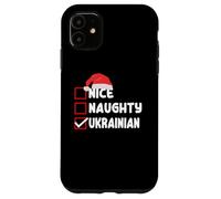 Vêtements de Noël ukrainiens drôles Ukraine Noël Coque pour iPhone 11