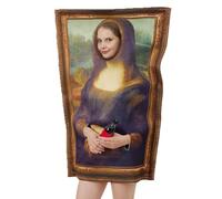 Vêtements de peinture célèbres, costumes d'artistes célèbres, costumes d'artistes amusants, peintures mondiales collection d'art, costume Mona Lisa, déguisement de la semaine sur le thème du carnaval