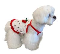Vêtements de Petite Chienne - Ensemble Doux, Mignon et Ajustable pour Le Printemps, Respirant - Tenue pour Chienne - pour fêtes, Anniversaire, Maison, extérieur, Parc, Jardin, Promenade, pelouse,