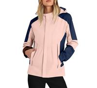 Vêtements de Pluie Cire Saison Homme Mi Rose Cape Velo Vestes Randonnée Femme Demi Imperméable Blousons Vestes a Cape de Pluie Homme XXL