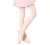 Vêtements de pluie pour filles printemps été enfants haute élastique danse legging ballerine collants confortables extensibles sous-vêtements pour filles pantalon stretch, Rose clair, 8-9 ans