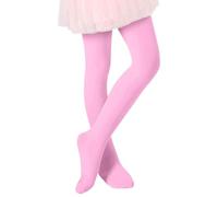 Vêtements de pluie pour filles printemps été enfants haute élastique danse legging ballerine collants confortables extensibles sous-vêtements pour filles pantalon stretch, Rose, 4-5 ans