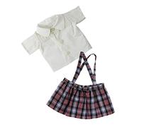 Vêtements de poupée de 45,7 cm avec jupe porte-jarretelles pour fille