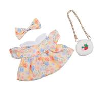 Vêtements de Poupée en Peluche de 20 Cm, Ensemble de Robe en Coton Robuste, pour Poupées en Peluche de 7,8 Pouces, Jouet de Garde, Décoration Intérieure, d'anniversaire, (1)