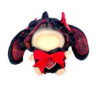 Vêtements de Poupée pour Peluche 17cm pour labubu Vetement Ensemble de Vêtements de Poupée en Peluche Mignon Comprend Un Chapeau d'halloween et Un Costume de Citrouille