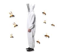 Vêtements de protection pour - Combinaison apiculture ventilée à capuche, conception à couverture totale du corps | Équipement de sécurité professionnel pour hommes et femmes Débutants Travail apia