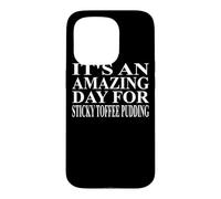 Vêtements de Pudding au Caramel Collant | Design Mignon et drôle de Puddings Coque pour iPhone 15 Pro