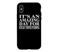 Vêtements de Pudding au Caramel Collant | Design Mignon et drôle de Puddings Coque pour iPhone X/XS