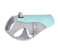 Vêtements De Refroidissement D'été pour Chien Harnais Gilet Protection UV Maille Anti-Fuite avec Bande Réfléchissante Sûre Tissu en Maille Vêtements pour Animaux Compagnie Refroidissement