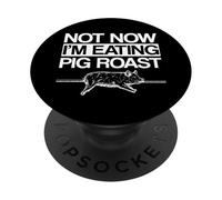 Vêtements de rôti de porc - Design amusant et mignon pour les amateurs de rôtis PopSockets PopGrip Adhésif