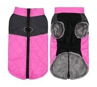 Vêtements De Ski pour Animaux De Compagnie Magin De Chien en Moteur De Chien Chaud d'hiver Extérieur Zippe Réflexive Bulldog Bulldog Labrador Veste,Un,3XL