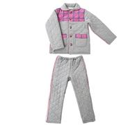 Vêtements De Soins Aux Patients Alités Après Chirurgie, Robe D'hôpital Chaude De Conception Entièrement Ouverte, Portable À Porter Et À Enlever(Pink,XXL)