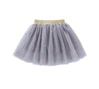 Vêtements de sport pour garçon - 128 étoiles - Jupe de fête princesse pour fille de 1 à 10 ans - Legging 98 filles, gris, 6-8 ans