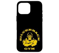 Vêtements de Sport Silverback Gorilla, Powerlifting, Strongman Coque pour iPhone 16 Pro Max
