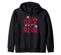 Vêtements De Tai Chi Pour La Saint-valentin Tai Chi Heart Sweat à Capuche