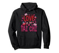 Vêtements De Tai Chi Pour La Saint-valentin Tai Chi Heart Sweat à Capuche