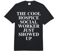 Vêtements de Travailleurs Sociaux de Soins palliatifs - Design Amusant et Unique de Travailleurs Comfort Colors Adult Heavyweight T-Shirt
