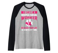Vêtements de Travailleurs Sociaux de Soins palliatifs - Design Best Workers Manche Raglan