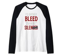 Vêtements de vérité sanguine pour ceux qui meurent en parlant de nouveauté. Manche Raglan