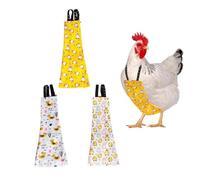 Vêtements de volaille - Couches étanches pour canards, coqs, poules | Couches réutilisables en forme de caneton, vêtement doux et lavable pour la ferme de jardin, tenue de poules d'animaux domestiques