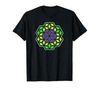 Vêtements de Yoga Fractal Evolution Experience Spiritual Festival T-Shirt