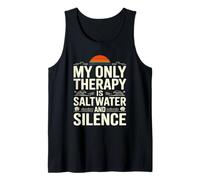 Vêtements décontractés d'été My Therapy is Saltwater and Silence Beach Débardeur
