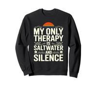 Vêtements décontractés d'été My Therapy is Saltwater and Silence Beach Sweatshirt