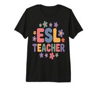 Vêtements d'éducateur en Langue Seconde Anglais T-Shirt Haut de Gamme