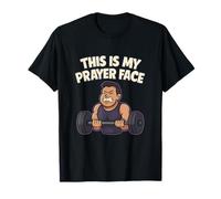 Vêtements d'entraînement chrétiens This is My Prayer Face T-Shirt