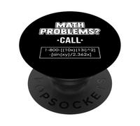 Vêtements d'équation mathématique - Design Amusant des Meilleurs mathématiciens PopSockets PopGrip Adhésif